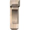 Ekena Millwork Imperial Craftsman Smooth Bracket w/ Offset Brace, Douglas Fir, 5 1/2"W x 18"D x 18"H BKT0604X18X18IMP04SDF - alternate 3